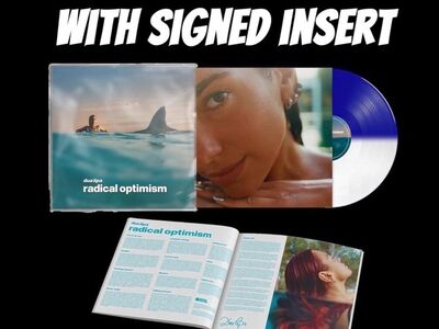 Dua Lipa-SIGNED Radical Optimism Split Color Vinyl