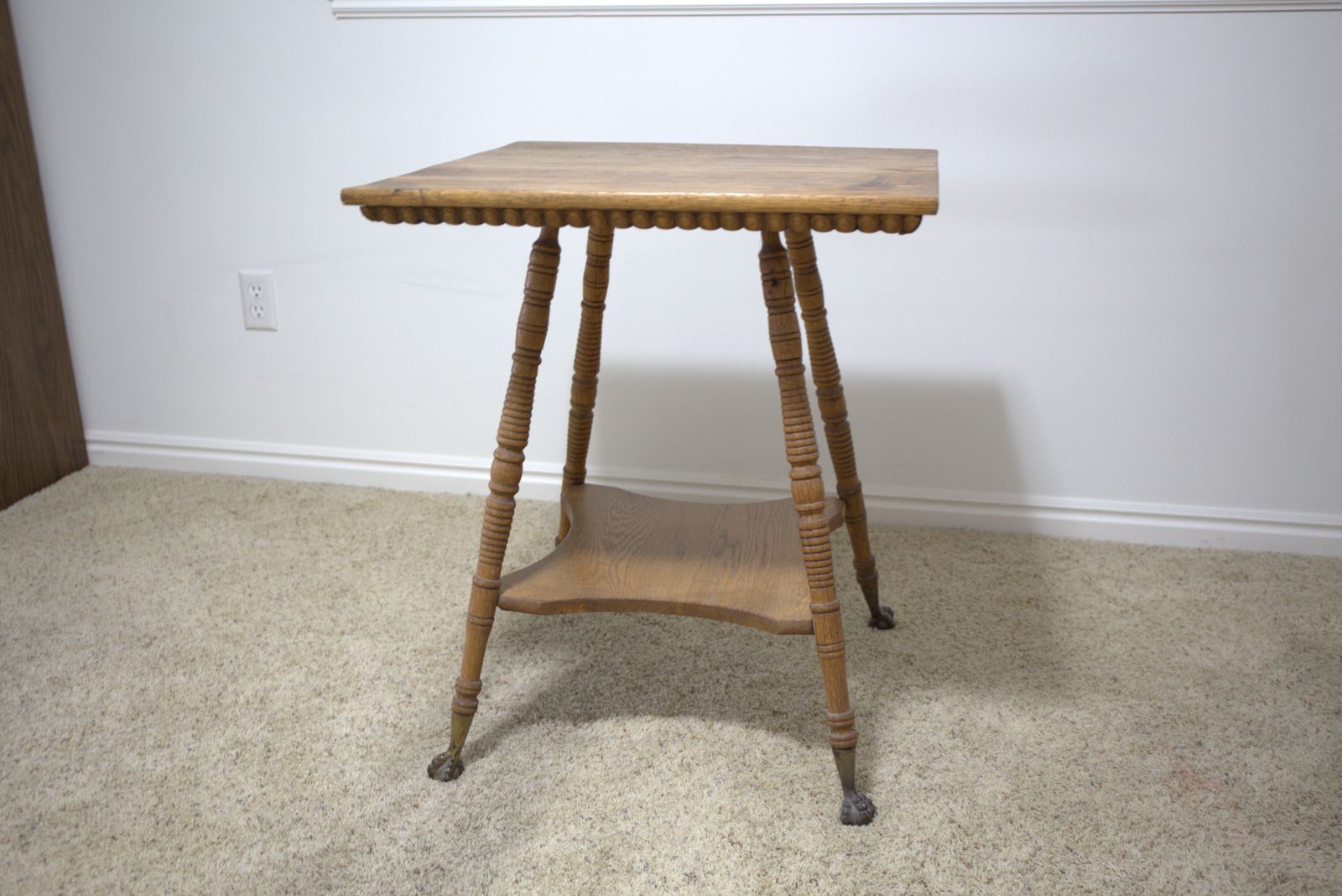 Oak End Table