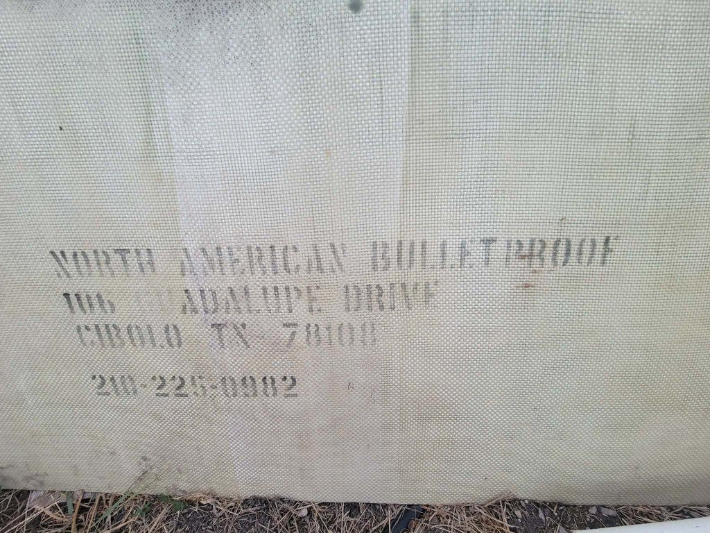 North American Bullet Proof Fiberglass Armor Panel