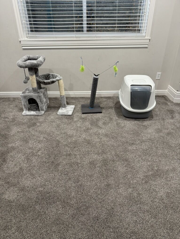 Cat Bundle Pack (Litter Box, Tower and Toy)