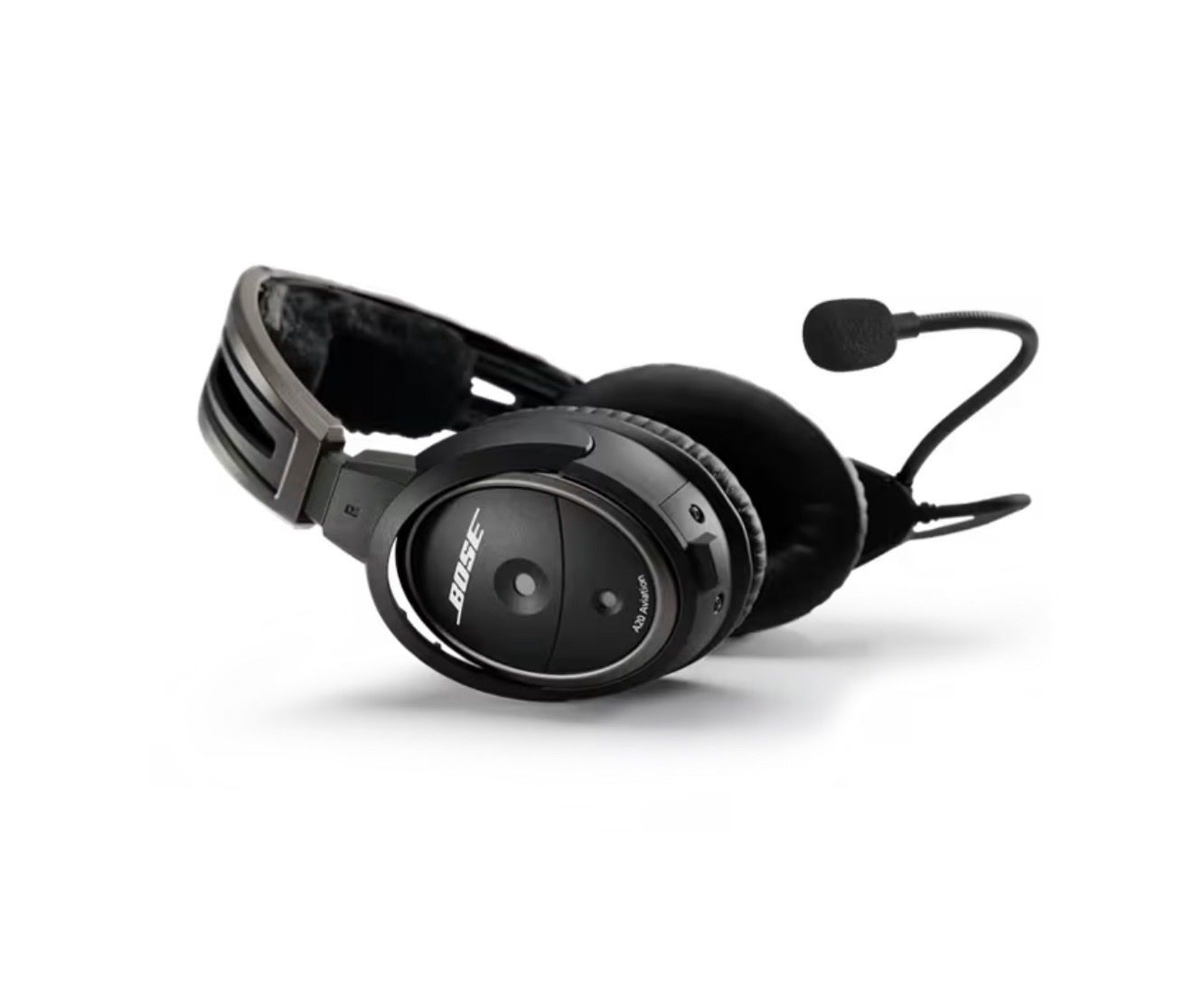 Bose A20 Aviation Headset - Pilot Communication Headphones with Carry Case. 6 pin LEMO plug. Used excellent condition