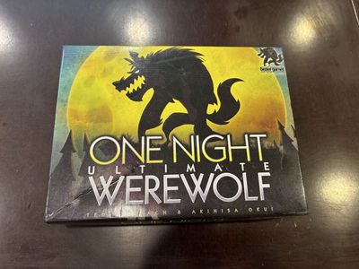 Bezier Games One Night Ultimate Werewolf Social Deduction Board Game
