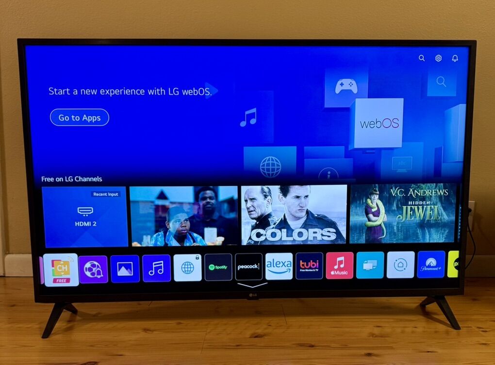 LG 50 Inch 4K Television UHD TV with ThinQ AI