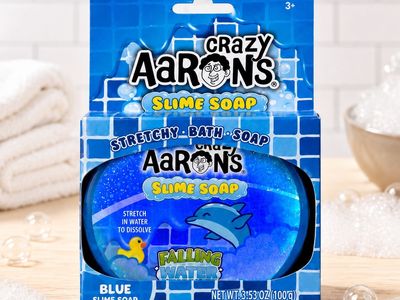 Crazy Aaron's Slime Soap - Falling Water Blue (3.53 oz / 100g)