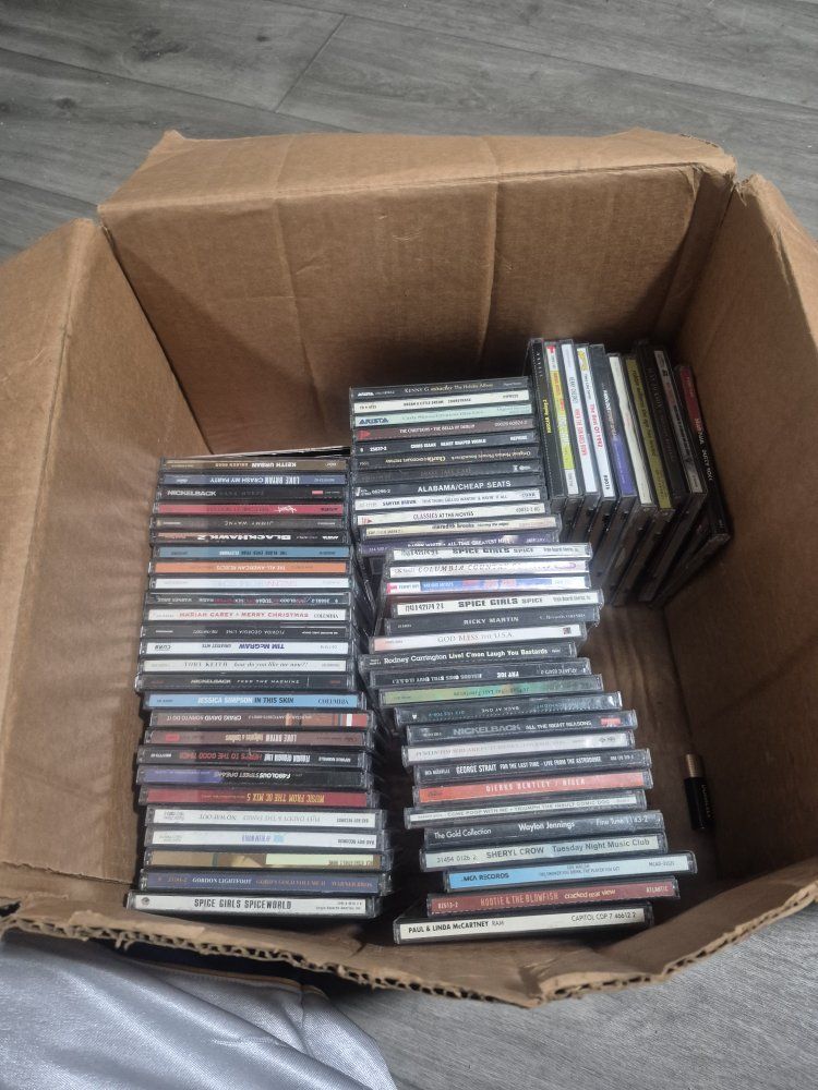 bunch of music cds