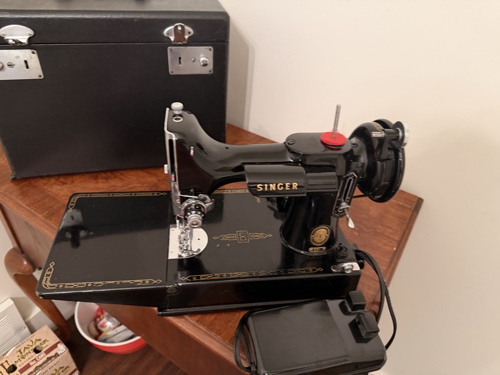 Singer featherweight sewing machine