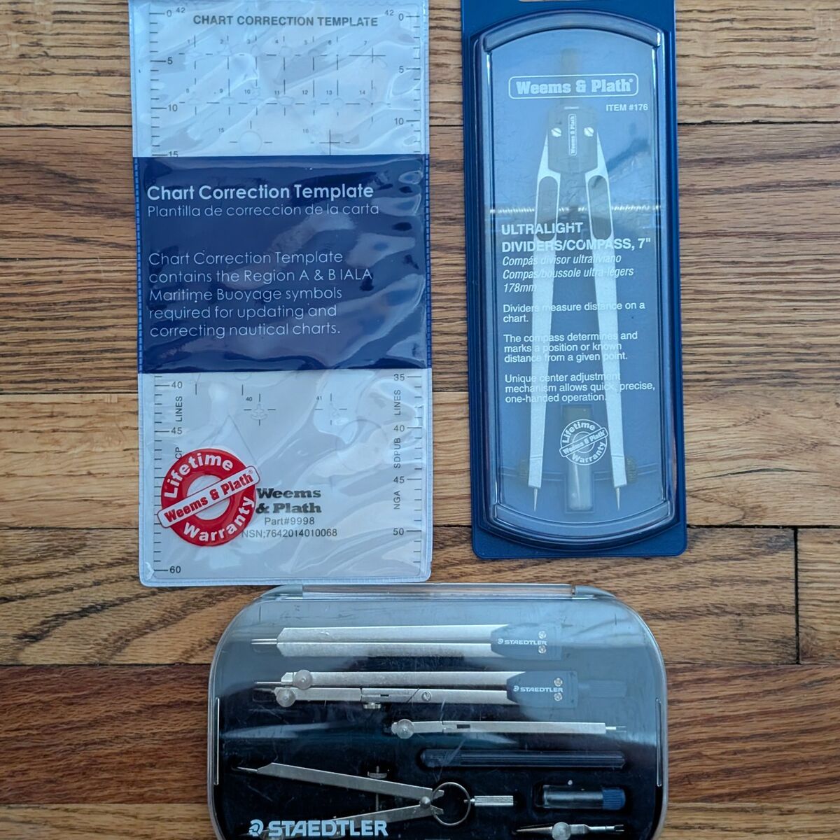 Nautical Chart and Drafting Tools