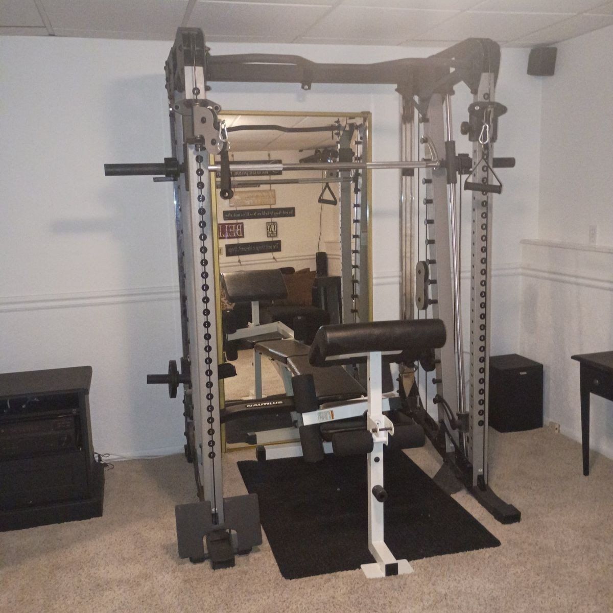 Nautilus NT-CC3 Smith Machine Worth Cable Cross-Over 