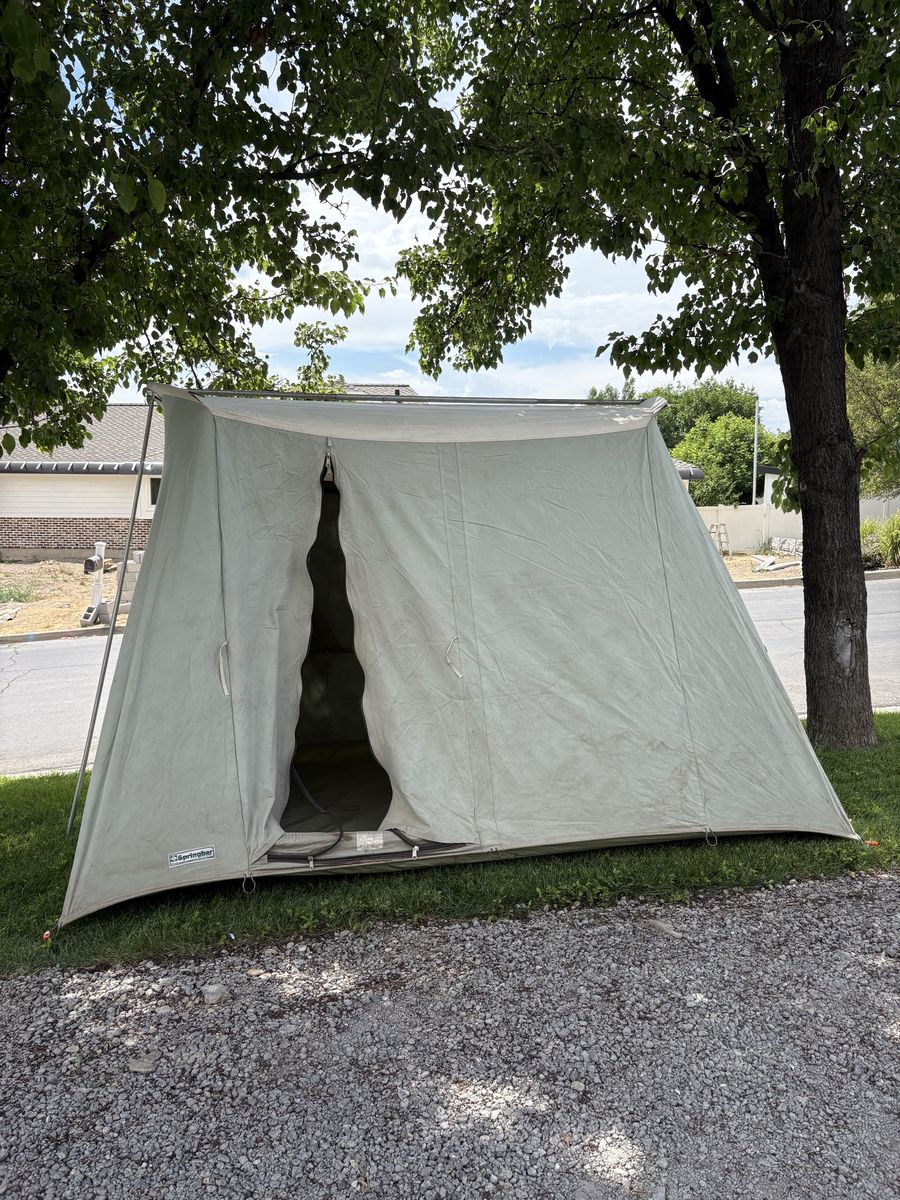 Springbar tent