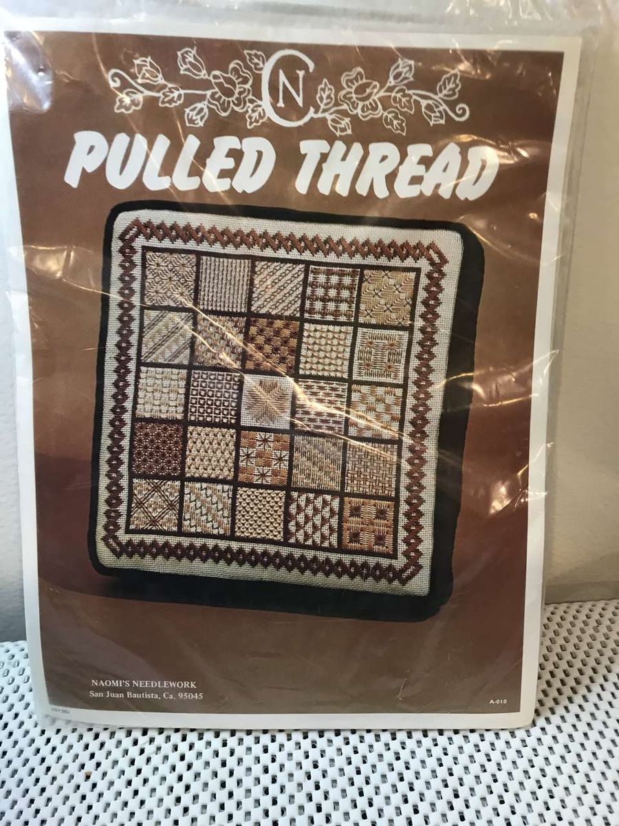 Pulled Thread by Naomi’s Needlework Never Opened