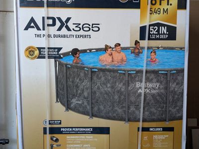 Bestway APX 365 18' x 52" Above Ground Pool