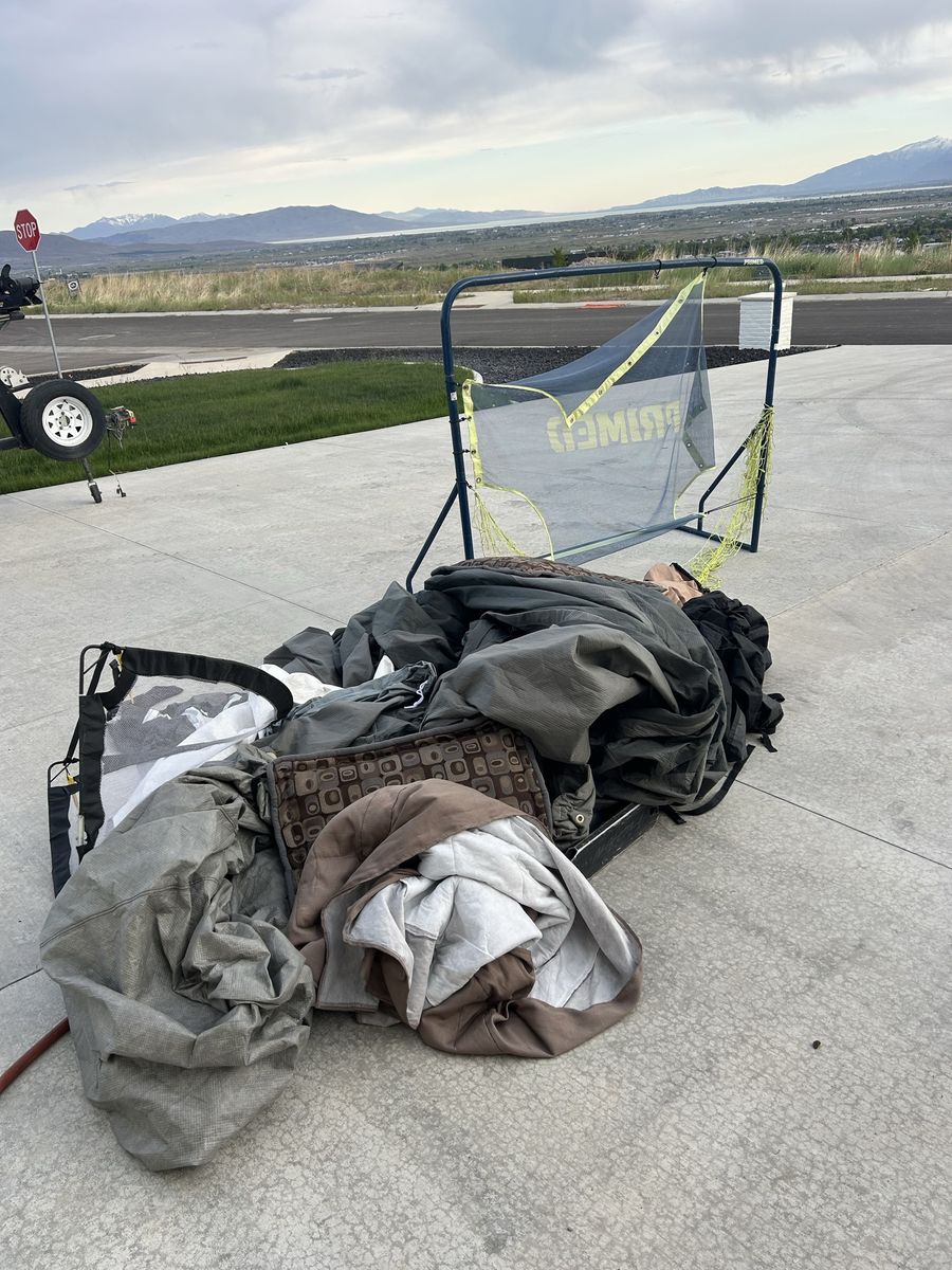 Free RV cover, 2 ATV covers, scooter, scooter