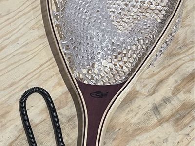 Fly Fishing Landing Net Soft Rubber Mesh Trout Net Catch and Release Net