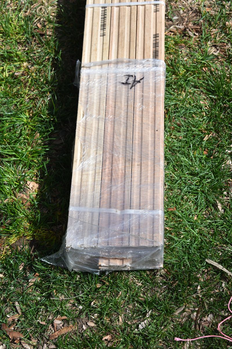 Unfinished wood baseboard/molding