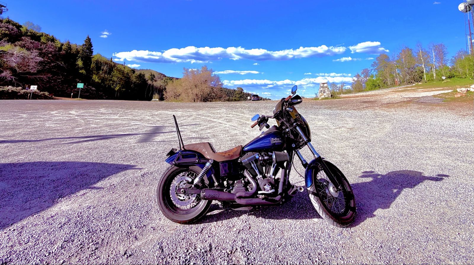 2013 Harley-Davidson Street Bob - Blue, Saddleman Seat, TBR Exhaust, Arlen Ness Intake