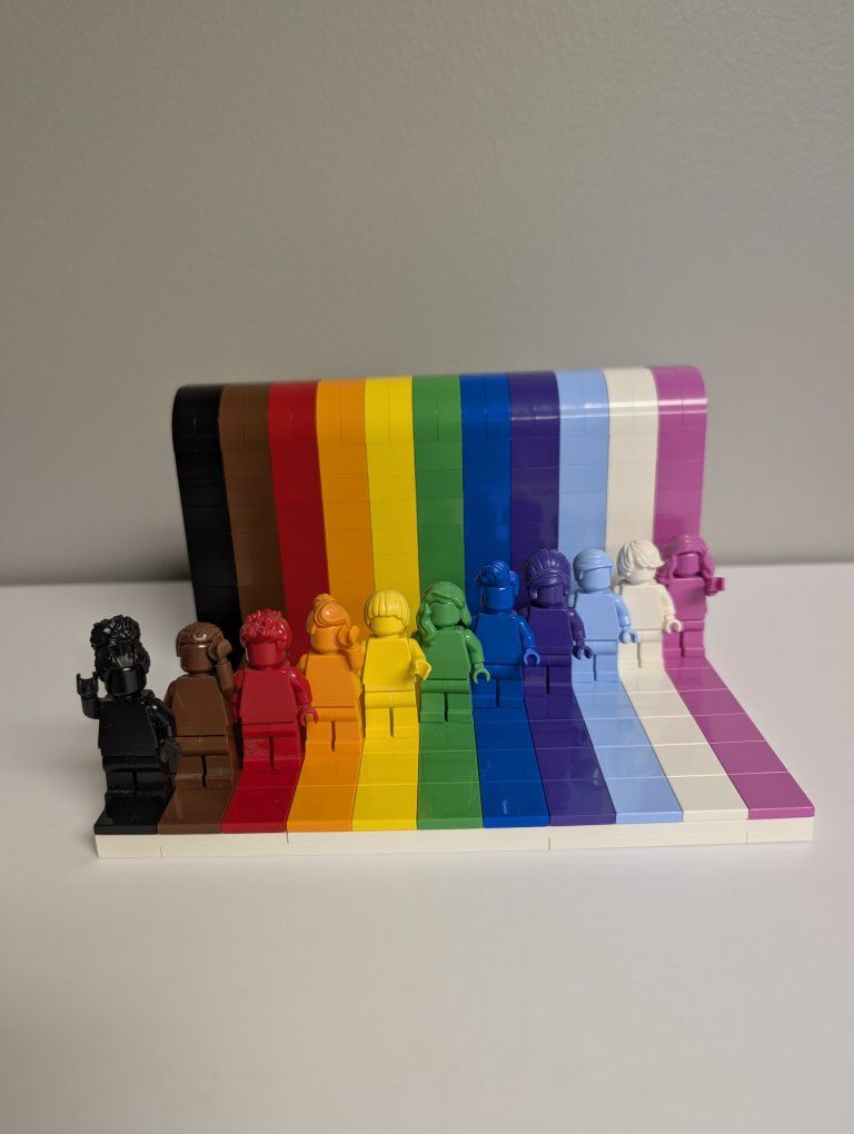 LEGO Everyone is Awesome Set 40516 Building Kit Display