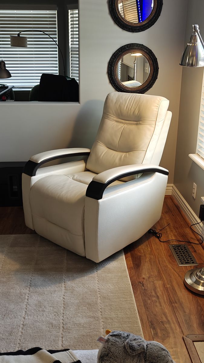Gilman Creek Canmore Leather Power Recliner from Costco