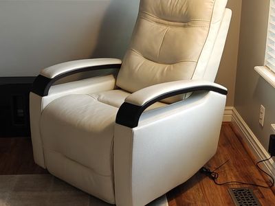 Gilman Creek Canmore Leather Power Recliner from Costco