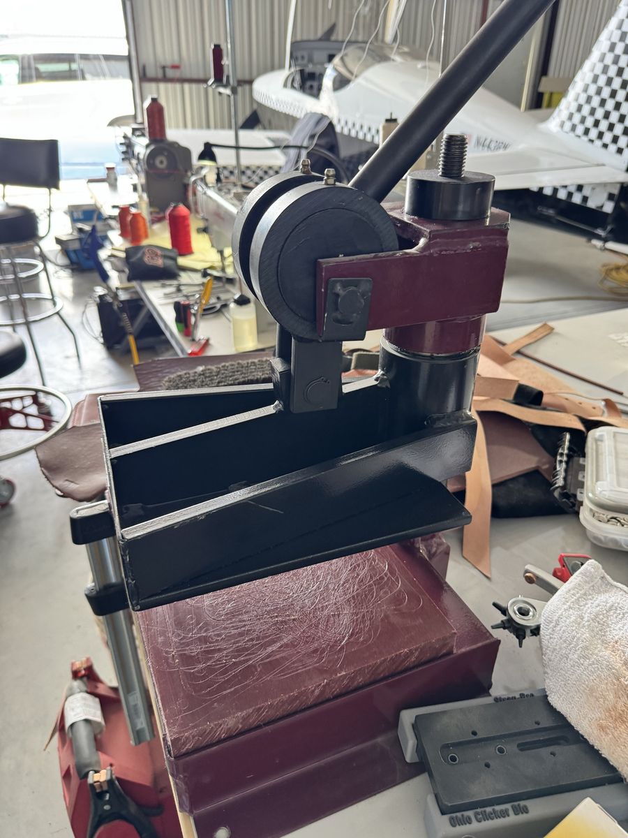 Weaver Leather Master Tool Hand Press Cutter Made in USA for Leather Crafting