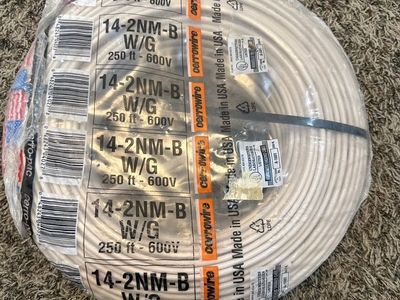 Cerrowire 14-2 Romex Wire 250 Ft New
