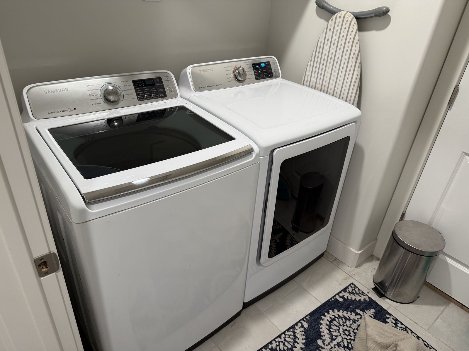 Samsung top load washer and dryer