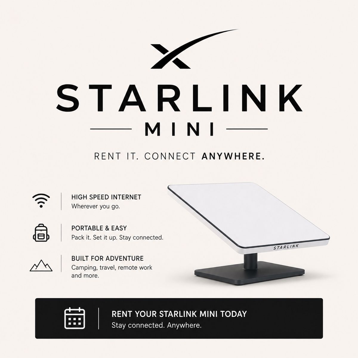 Starlink Mini Rental 