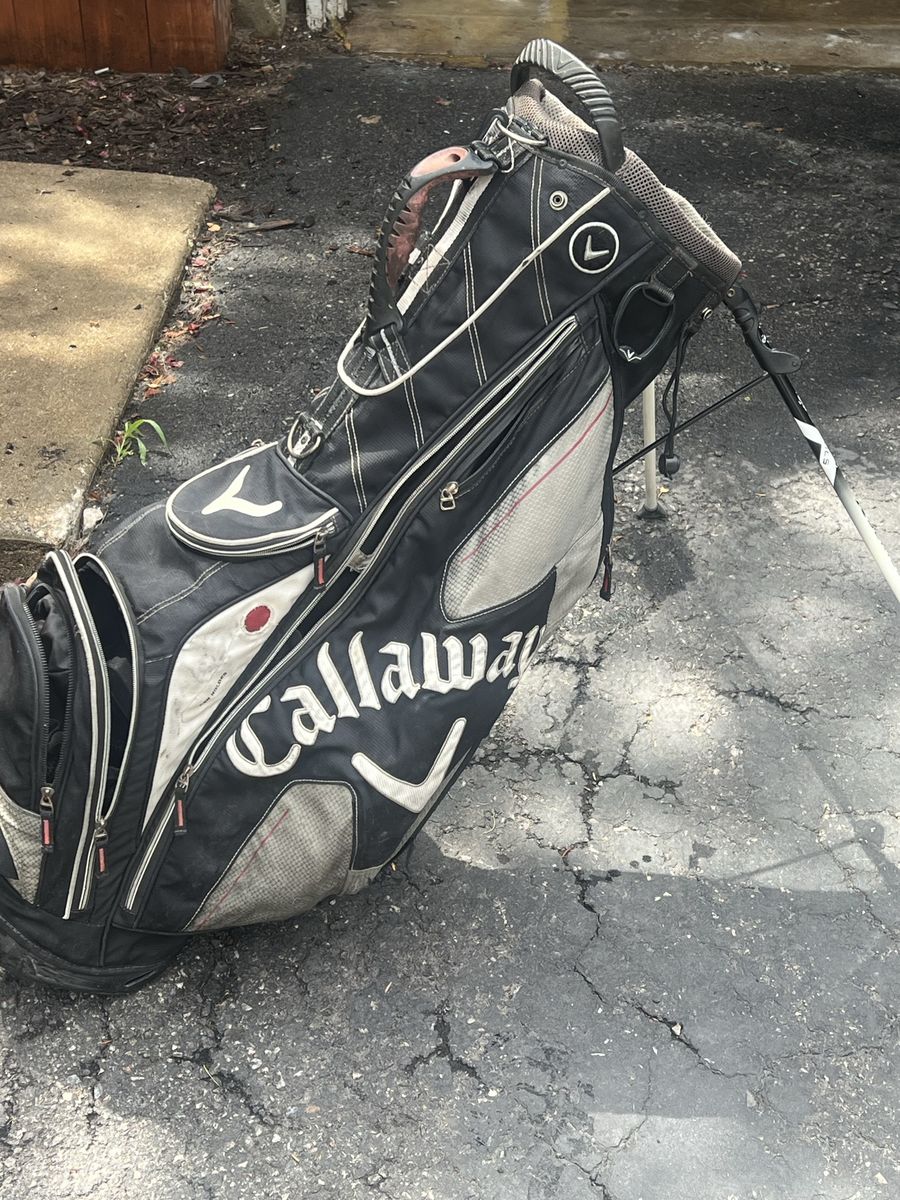 Callaway Golf Stand Bag - Black and White
