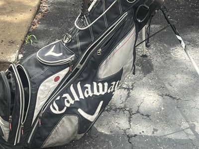 Callaway Golf Stand Bag - Black and White