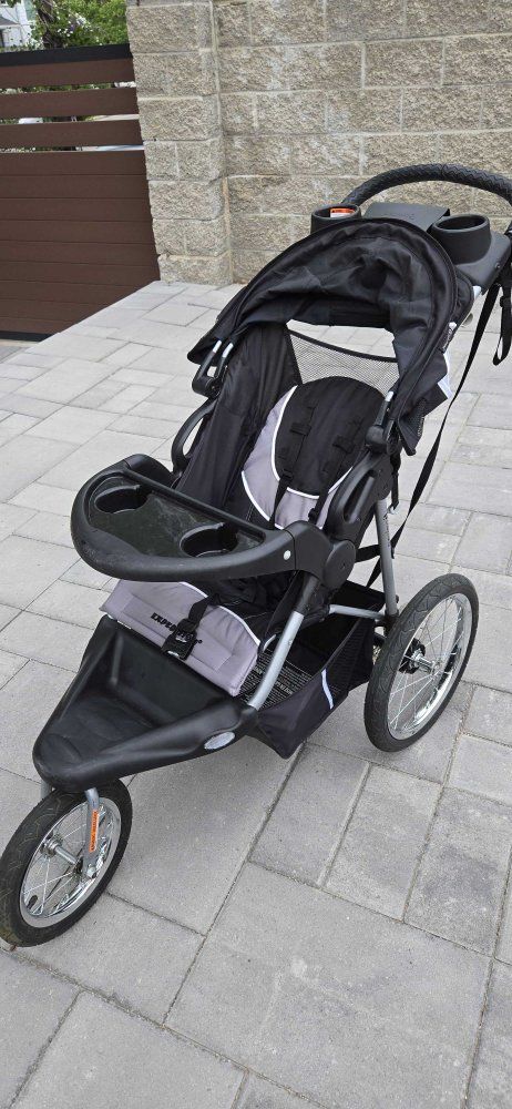Baby Trend Expedition Jogger Stroller Black and Gray