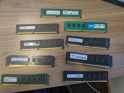 DDR3 8GB 1600Mhz RAM Lot