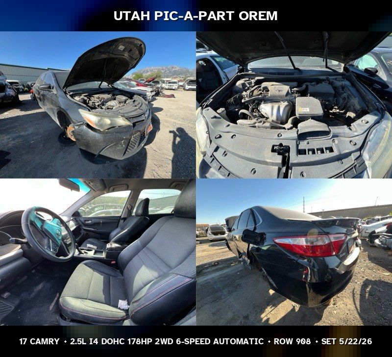 2017 Toyota Camry Parts - UTPAP Orem
