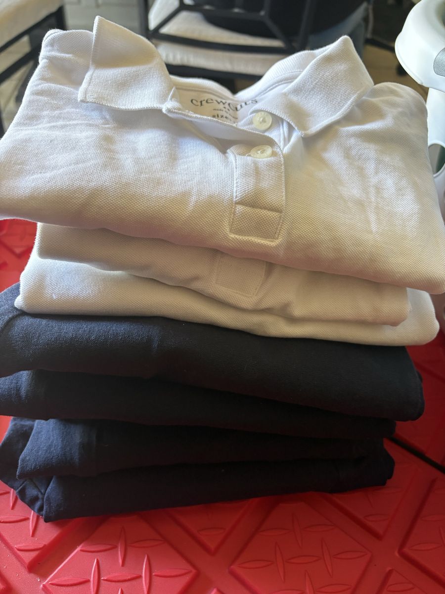 Uniforms J.Crew Crewcuts Polo Shirts and Pants Lot - Girls Size 8