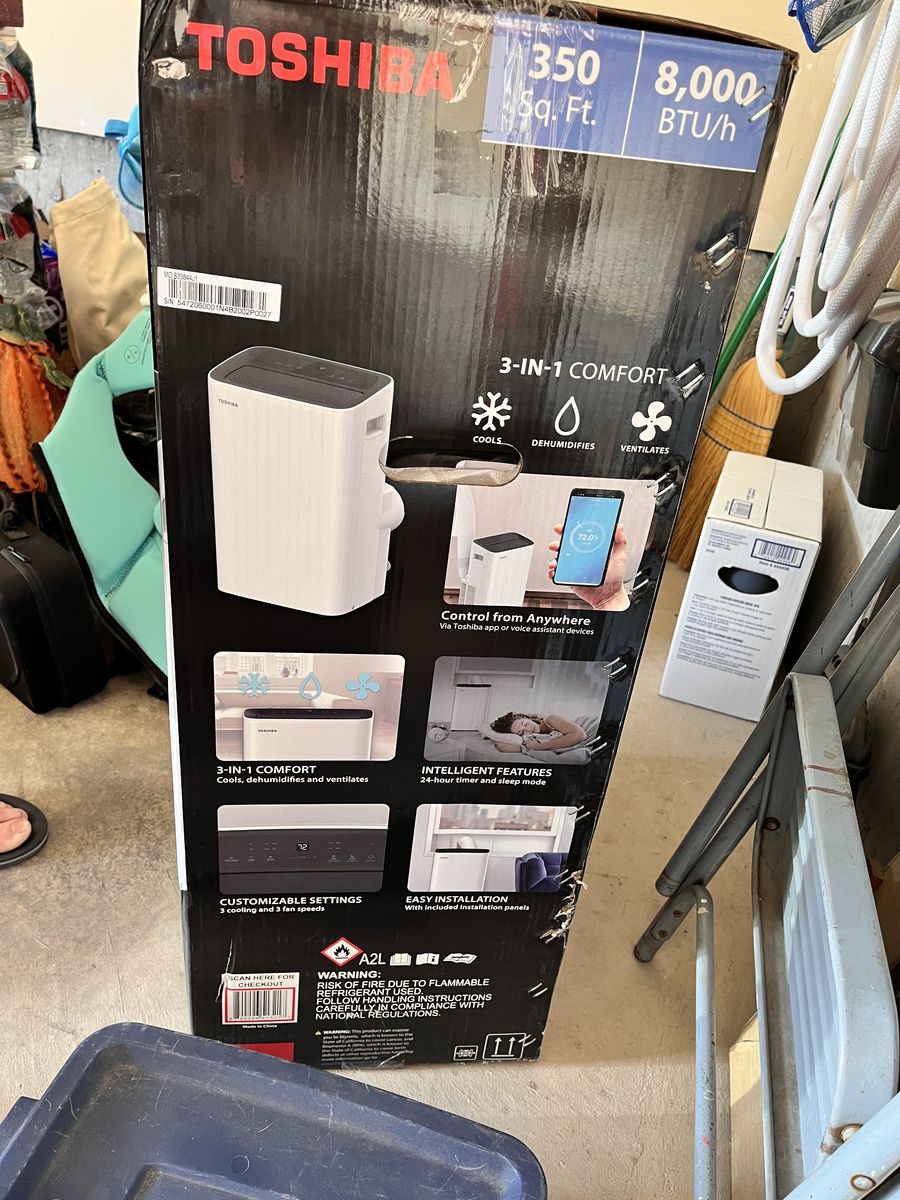 Toshiba portable AC cooler