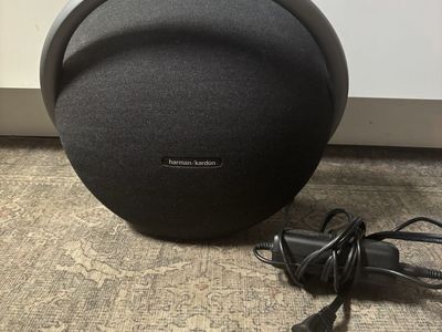 Harman Kardon Onyx Studio 7 Bluetooth Wireless Speaker, Black with Power Cord