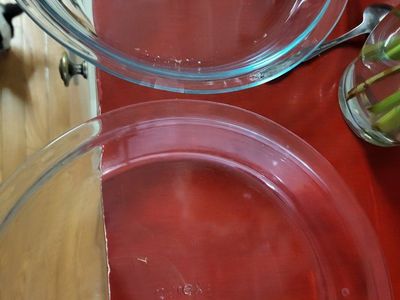 Pyrex Clear Glass 9-inch Pie Plate Set - 2 Pack, Durable Bakeware