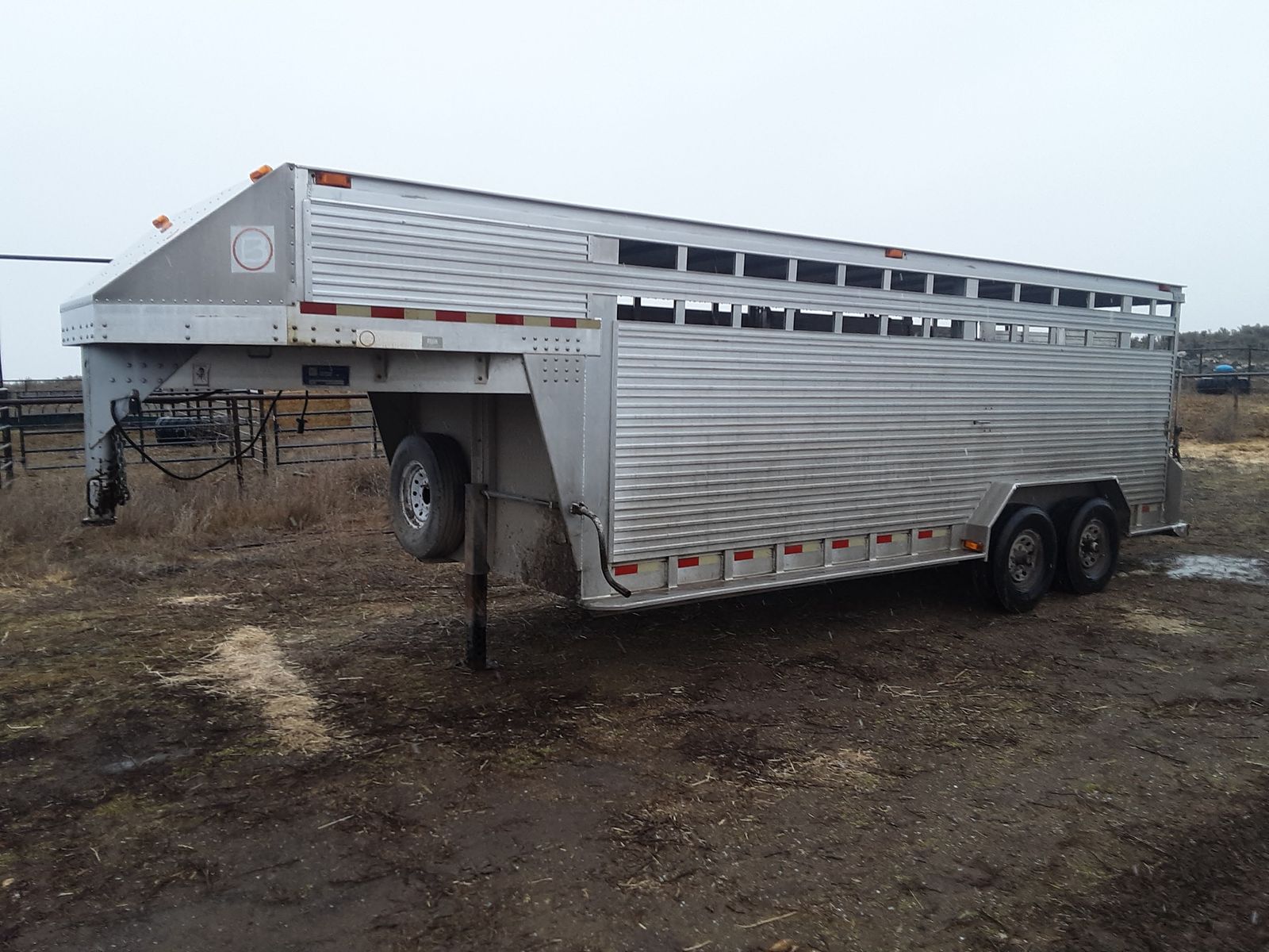 Barrett horse trailer