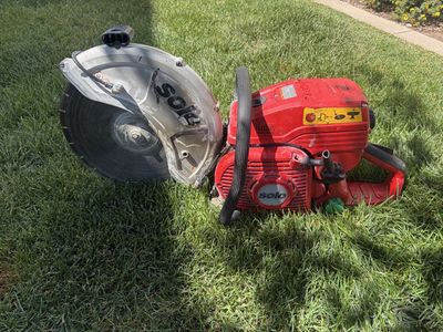 Solo 881 iLube Gas Powered Concrete Cut-Off Saw