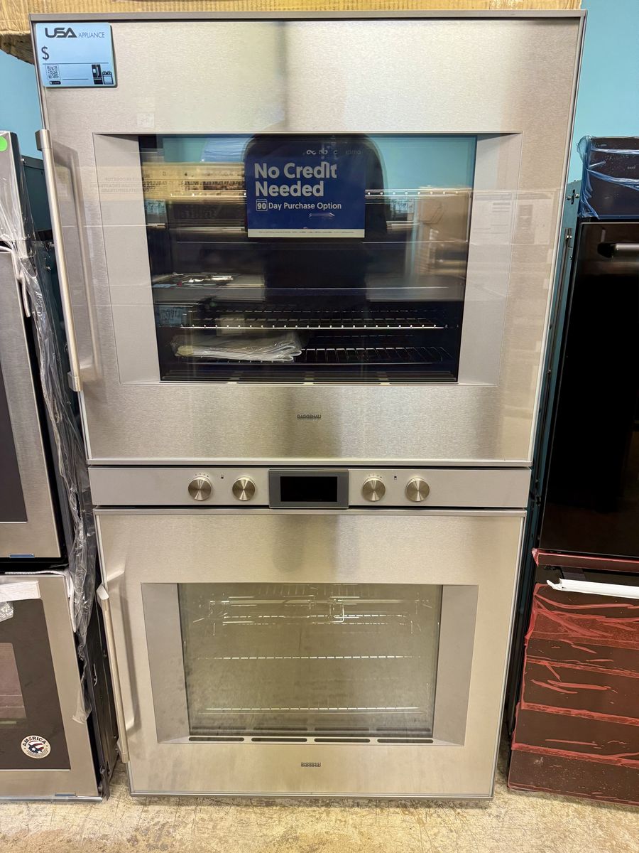 GAGGENAU PRO STYLE DOUBLE ELECTRIC WALL OVEN