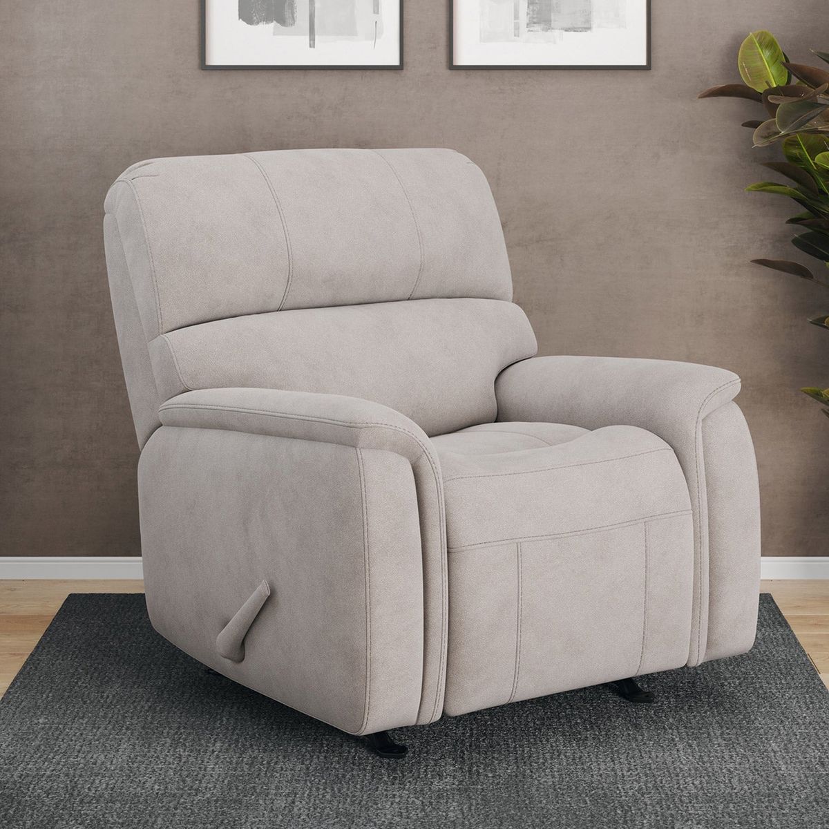 True Innovations Hayden is a manual rocker recliner