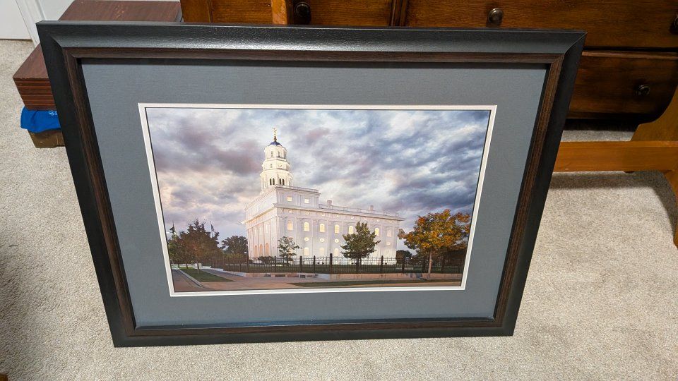 Nauvoo Temple framed print