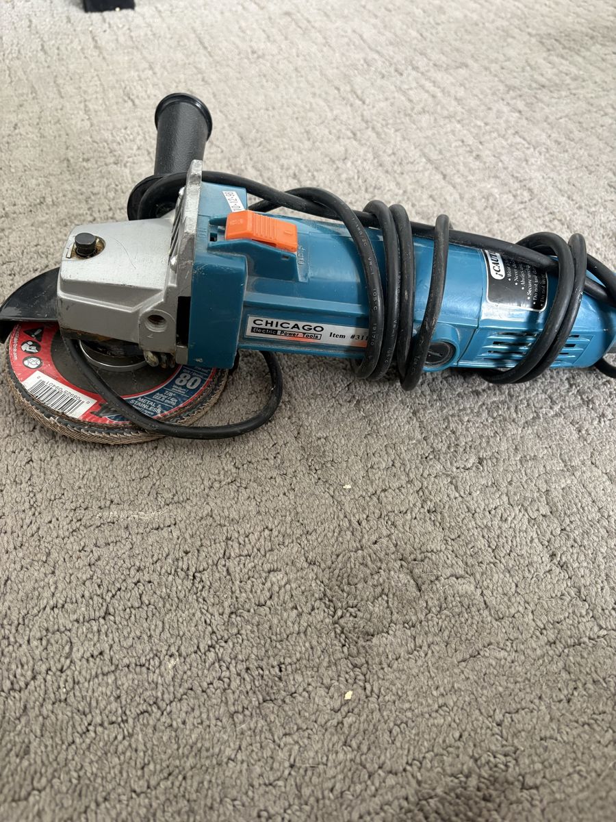 Chicago Electric 1/2” Angle Grinder