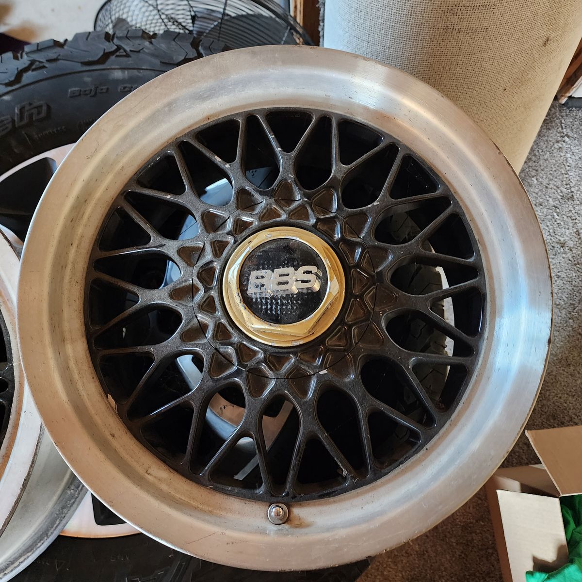PAIR BBS RG077 BBS 15x7 5x114.3