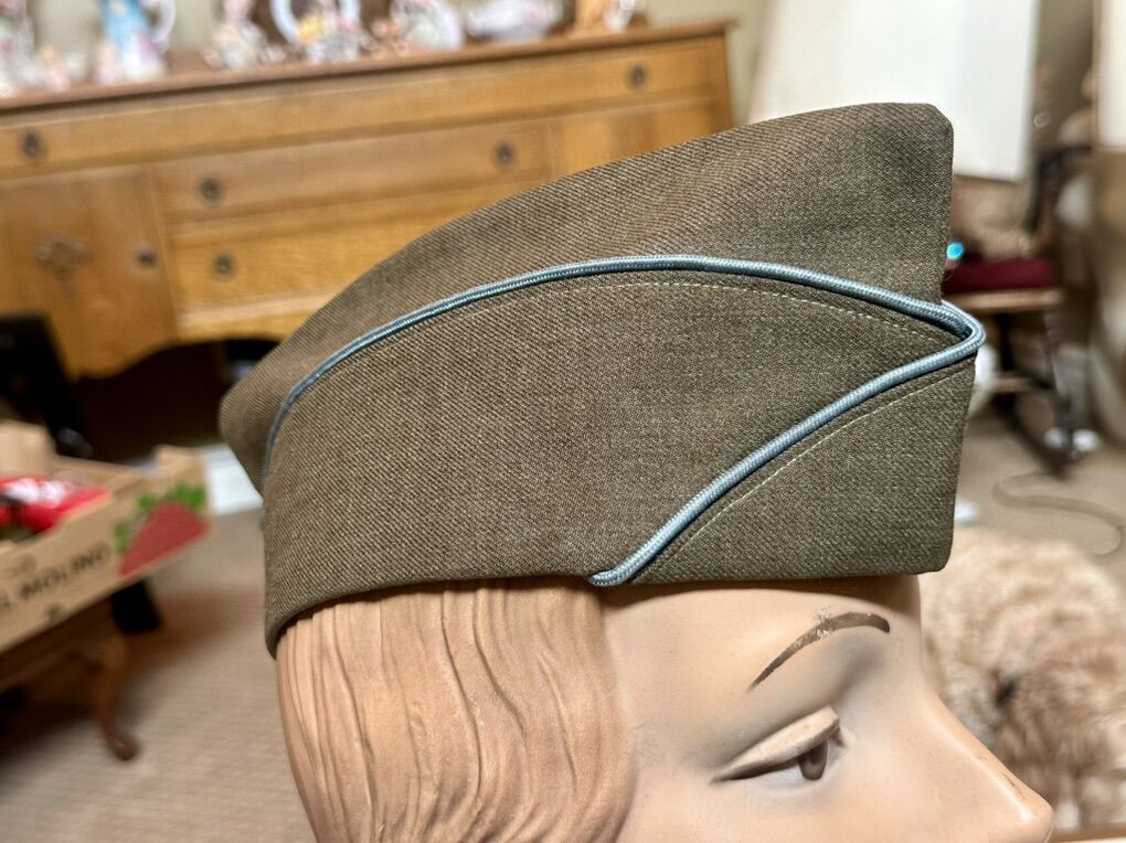 WWll 100% wool Garrison cap