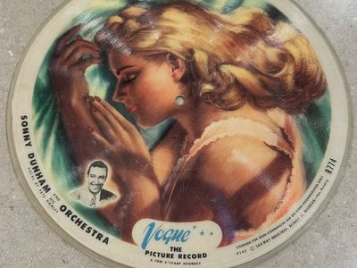 Vogue 10" Picture Vinyl-#R774 Sonny Dunham Orch.