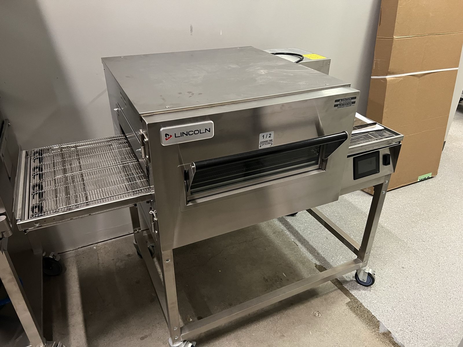 Lincoln Impinger 1116-000-U-KF006 Commercial Conveyor Pizza Oven Gas Stainless Steel