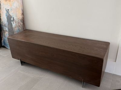 Coffee/Hall Wood Block Table