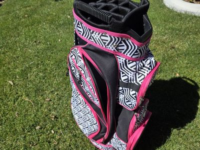 Ladies Lightweight golf cart Bag 6lbs, 15-Way Divider, 9 Pockets