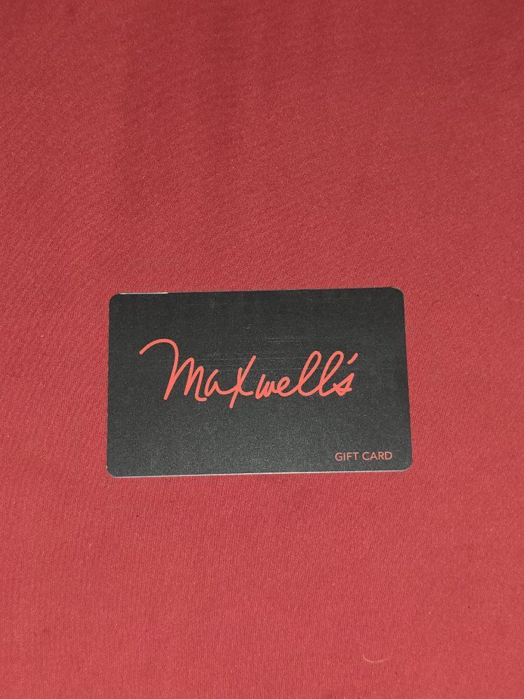 Maxwells $50 gift card