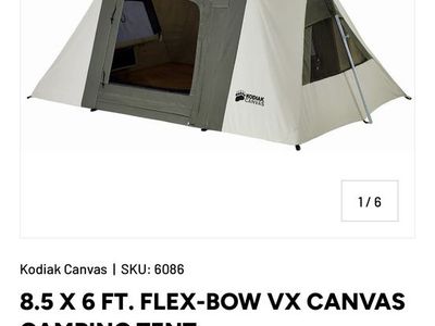 Kodiak Canvas 8.5 X 6 Feet Camping Tent