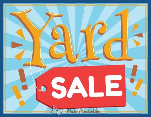HUGE YARD SALE 7/11/26. 8am-1pm